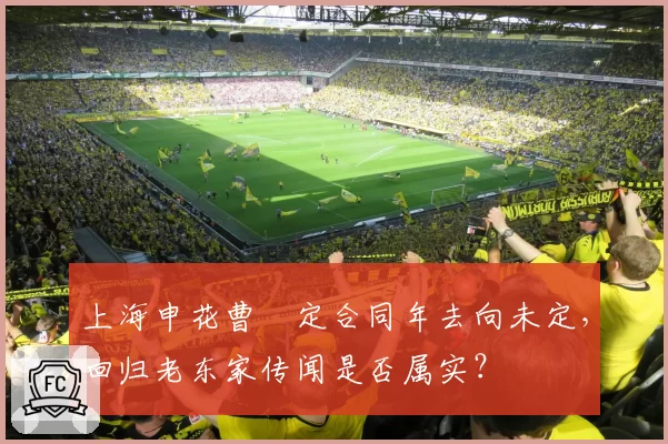 上海申花曹赟定合同年去向未定，回归老东家传闻是否属实？